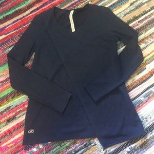 ALO Yoga Asymmetrical Top, XS, Like New!
